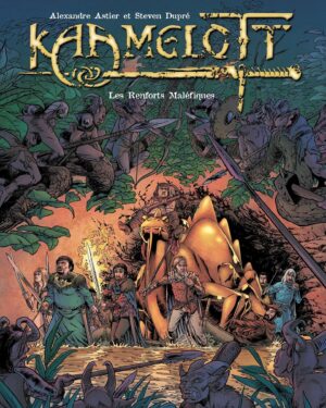 Alexandre Astier Instagram - Le T.9 de Kaamelott, Les Renforts Maléfiques, sortira le 10 juin prochain.
Toujours dessiné par Steven Dupré et scénarisé par votre serviteur, il clôt le dyptique initié avec le T.8, L'Antre du Basilic.
#Kaamelott #BD #Casterman