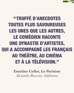 Alexandre Brasseur Instagram - Merci aux journalistes, merci aux médias, merci à Plon et surtout merci à vous.
#Additionne un récit pour l’été 🔆
