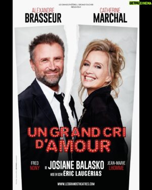 Alexandre Brasseur Instagram - Fier et heureux de vous annoncer nos 85 dates de tournée France, Belgique, Suisse et Luxembourg de septembre 2024 à juin 2025.

Hâte de vous retrouver sur les planches dans cette comédie culte de Josiane Balasko !

𝗨𝗡 𝗚𝗥𝗔𝗡𝗗 𝗖𝗥𝗜 𝗗’𝗔𝗠𝗢𝗨𝗥 mis en scène par Eric Laugerias avec Catherine Marchal, Fred Nony, Jean-Marie Lhomme et moi-même.

Merci à Jérome Foucher et son équipe des Grands Théâtres pour leur formidable travail. Afin d’être à la hauteur de cette tournée fleuve si rare aujourd’hui nous ferons tout notre possible pour vous divertir dans la joie et la bonne humeur.

Pour vos réservations rapprochez-vous en local des villes où nous nous produirons. Service culturel, salle de spectacle, office du tourisme…

Ce n'est pas pour autant que je vais disparaître de vos écrans, au contraire.

À TRÈS VITE SUR SCÈNE !
