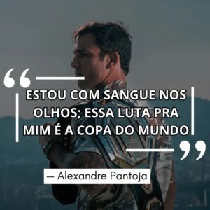 Alexandre Pantoja Instagram - 🇧🇷: Com sede de vitória
🇺🇲: Hungry for the win

#ufc301 #ufc