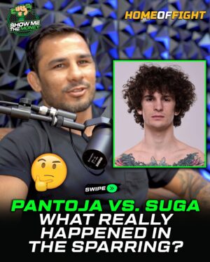 Alexandre Pantoja Instagram - Alexandre Pantoja came to our studio and told the full TRUTH about what happened in Sean O'Malley sparring that was leaked recently 👀 

Watch the full episode on our Youtube now 👀 
Link in bio @showmethemoneypod ⚡️

#seanomalley #ufc #alexandrepantoja