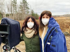 Alexia Fast Instagram - On set with our director @reemmorsi_director for The Last Mark! Can’t wait for you guys to see this film. @thelastmarkfilm