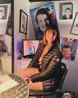Alexia Laroche-Joubert Instagram - Dans la loge de @jean.luc.reichmann juste avant l’émission