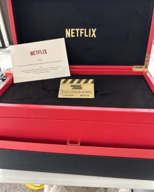 Alexia Laroche-Joubert Instagram - Merci à @netflix pour cette belle attention.