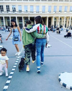 Alexia Laroche-Joubert Instagram - Retrouvailles avec ma grande copine @agatenyc de passage à Paris #amitié