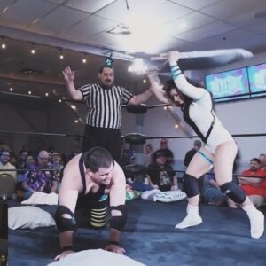 Alexia Nicole Instagram - Professional pillow fighter 🧸

#mysterywrestling8 

@mysterywrestling