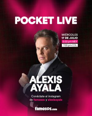 Alexis Ayala Instagram - Estamos muy felices de anunciar este nuevo PocketLive junto al actor @alexisayala 🤩

Conéctate y entérate de sus proyectos y experiencias, pero sobre todo de toda la conexión que hay con sus fans a través de Famosos.com 💖

Te esperamos el 17jul a las 6pm Mx /7pm Col ⏰

#Famosos #alexisayala #InstagramLive #actormexicano #telenovelas