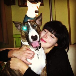 Alexis Krauss Instagram - Rest in peace my sweet baby girl. It’s hard to imagine my life without you. You brought us all so much joy. I hope you’re somewhere playing endless hours of creek fetch and dog hockey. My heart hurts so much, but I know you lived the best life and in the end you didn’t suffer.

Please share your memories of Rizzy below. DM me or text me photos.

Love you so so much my adventure pup. I promise to always soak up the sun, roll in the grass and eat all the apples for you.

❤️