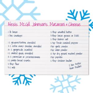 Alexis McGill Johnson Instagram - I’m sure your inbox is, like mine — filled with important updates and requests for your attention. And it’s true, your support is incredibly important right now. But there’s also room in our movement for love, warmth, and joy, so today I want to share my family’s favorite mac & cheese recipe. (Link in bio for the full recipe!)