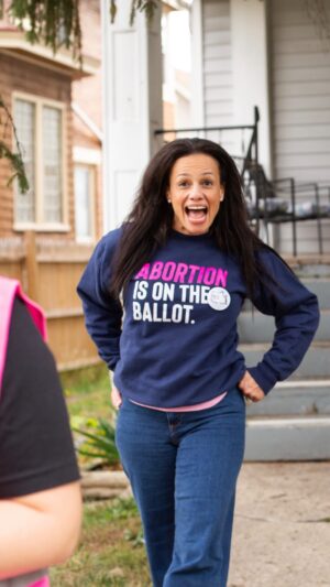 Alexis McGill Johnson Instagram - Ever wondered what my day looks like? The team @ppswohio captured it perfectly! From talking to supporters, canvassing for important ballot measures like Issue 1, and dancing with fellow reproductive health champs at a gala — I am so honored to do this alongside all of you.