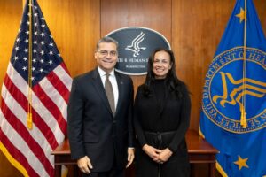 Alexis McGill Johnson Instagram - Immensely thankful to @hhsgov Secretary Becerra for our discussion on prioritizing protecting access to sexual and reproductive health care.