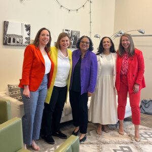 Alexis McGill Johnson Instagram - A wonderful day to be in Michigan supporting future Senator @elissa.slotkin with @reprofreedomforall’s @mintimm and @emilys_list’s @jessicamackler! Proud to support her as she pushes against the extreme agenda seeking to roll back reproductive rights.