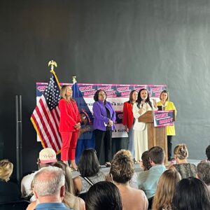 Alexis McGill Johnson Instagram - A wonderful day to be in Michigan supporting future Senator @elissa.slotkin with @reprofreedomforall’s @mintimm and @emilys_list’s @jessicamackler! Proud to support her as she pushes against the extreme agenda seeking to roll back reproductive rights.