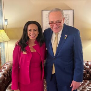Alexis McGill Johnson Instagram - I was honored to attend last night's #SOTU with @SenSchumer and be among the many abortion activists, champions, providers, and patients in the audience. Today, I’m inspired and ENERGIZED for the work ahead.