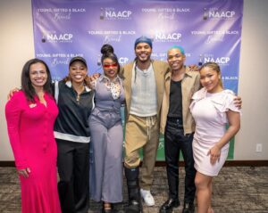 Alexis McGill Johnson Instagram - The late Harry Belafonte said, “Artists are the gatekeepers of truth. We are civilization’s anchor. We are the compass for humanity’s conscience.“ After my weekend in LA for the @naacpimageawards, it’s clear that the talent in these photos will help gain back the freedom that’s rightfully theirs — and do the work to keep it.