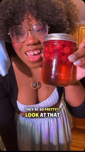 Alexis Nikole Nelson Instagram - diy maraschino cherries 🍒 ✨