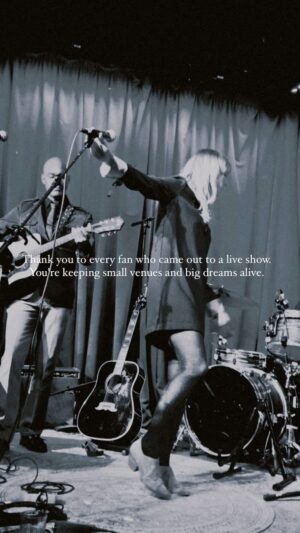 Alexz Johnson Instagram - As I wrap up 20 shows in 28 days, I'm feeling equally exhausted and energized, with an immense feeling of gratitude and joy. I was blessed to be accompanied by talented and kind musicians, as we navigated our way across the US. We played some beautiful venues, and met so many wonderful souls who have found themselves in the same bizarre world of music and creativity that we keep trying to survive and make a living within. I had the privilege of meeting hundreds of my fans this past month, and hearing their stories of how my music has helped them through their lives was a constant reminder of how blessed I am to have the privilege to continue doing this with my life. As hard as it can be doing this all from such an independent platform, I wouldn’t trade it for anything, because of the feeling I carry with me right now, and the stories of perseverance I can pass on to my children. This must be what it feels like to climb Mount Everest and back. Thank you to everyone who’s continued to support me and my family as we strive to be an example of living out your dreams and passions, regardless of what this world puts in your way.