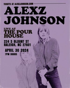 Alexz Johnson Instagram - I have a soft place in my heart for Raleigh, NC 💜 It's never been my biggest show but the fans that I do have there have always been so intentional and passionate, it's a place I must play again!! Looking forward to playing  @thepourhouse April 30th, sharing the stage with @paigekingjohnson ✨ Tickets on sale now! Link in bio ✨