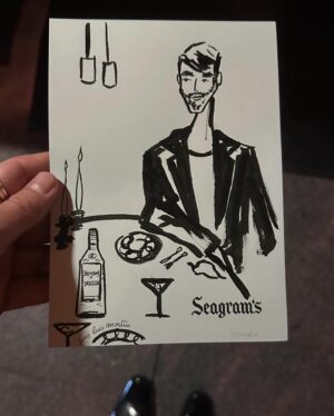 Alfonso Bassave Instagram - Gracias a mi colaboración con @seagrams_es he podido disfrutar de cenas como esta 🍸
#Seagrams
Disfruta de un consumo responsable. 40º. No compartir con menores de 18 años.