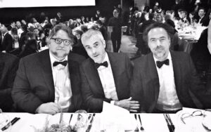 Alfonso Cuarón Instagram - Tomando comandas @ LACMA Art   Film Gala honoring George Lucas & Mark Bradford.  Maitre d’s @ LACMA Art   Film Gala honoring George Lucas & Mark Bradford.