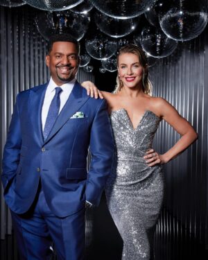 Alfonso Ribeiro Instagram - This dazzling duo is ready to co-host the new season of #DWTS 🤩 Coming this fall, catch @therealalfonsoribeiro and @juleshough on your screens, live on @ABCNetwork and @DisneyPlus! Stream next day on Hulu.