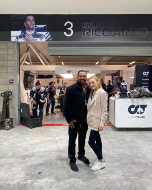 Alfonso Ribeiro Instagram - Thank you @hiltongrandvacations for an epic weekend. So great seeing our F1 friends and witnessing a historic Las Vegas Grand Prix. Can’t wait to see you all again next year.