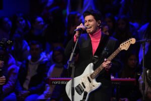 Alfred García Instagram - Hoy he podido compartir mi experiencia y mis canciones con la @fundacionprincesadegirona, que ha hecho una parada en Lleida con el @tourdeltalento. He interpretado "De la Tierra hasta Marte" y "Els teus ulls" junto a mi nueva banda y he podido charlar sobre música y emociones con la Reina Letizia. Ha sido muy emocionante. Un día que recordaré para siempre.