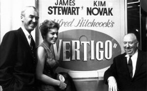 Alfred Hitchcock Instagram - In May 1958, Vertigo premiered at the Stage Door Theater in San Francisco, California. 

Is Vertigo in your top 3 favorite Hitchcock movies?
.
.
.
#alfredhitchcock #alfredhitchcockpresents #hitchcock #director #bestdirector #filmdirector #suspense #masterofsuspense #hollywood #cinema #cinephile #classicinema #movies #moviebuff #bestmovies #film #filmgeek #classicfilm #filmmaking #dorisday #jamesstewart #alfredhitchcockmovies