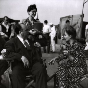 Alfred Hitchcock Instagram - Alfred Hitchcock chats with Tallulah Bankhead on the set of Lifeboat.
.
.
.
#alfredhitchcock #alfredhitchcockpresents #hitchcock #director #bestdirector #suspense #masterofsuspense #hollywood #film #filmgeek #classicfilm #cinema #instacinema #movies #bestmovies #classicmovies #tallulahbankhead #alfredhitchcockmovies