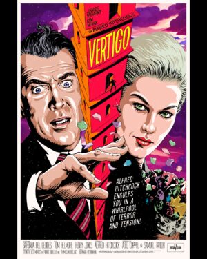 Alfred Hitchcock Instagram - New Poster Release: VERTIGO by @thebutcherbilly from @layeredbutter.

Introducing Butcher Billy’s nightmarish vision of Alfred Hitchcock’s masterpiece VERTIGO (1958). Billy is a renowned graphic designer known for his bold eclectic style that blends pop culture with contemporary art. This is the first release from @layeredbutter’s officially licensed Vertigo poster series celebrating the film’s unbridled legacy.

Posters are now available for purchase now at layeredbutter.com/store and with the link in our bio.

Artist: Butcher Billy
Title: Vertigo (Nightmare or Dawn)
Medium: Lithograph
Edition: 450
Markings: Hand-numbered
Dimensions: 24" x 36" poster
Year: 2024

Vertigo and the images of Alfred Hitchcock are trademarks and likeness rights of Alfred Hitchcock LLC. Copyright © 2024. All Rights Reserved. Jimmy Stewart™ is a trademark of The Stewart Family, LLC.

Prints will ship in 4-6 weeks.
Ships to North America only.
. 
. 
. 
#alfredhitchcock #alfredhitchcockpresents #hitchcock #vertigo #vertigofilm  #butcherbilly #vertigoposter #movieposter #bestdirector #suspense #masterofsuspense #film #filmgeek #classicfilm #thriller #cinema #instacinema #classiccinema #movies #moviebuff #bestmovies #alfredhitchcockmovies