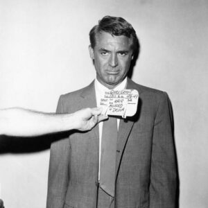 Alfred Hitchcock Instagram - Cary Grant's "hair mussed and drunk" wardrobe test on the set of North by Northwest.
.
.
.
#alfredhitchcock #alfredhitchcockpresents #hitchcock #hollywood #director #bestdirector #film #filmgeek #classicfilm #filmdirector #filmmaking #suspense #masterofsuspense #cinema #classiccinema #instacinema #carygrant #movies #bestmovies #classicmovies #alfredhitchcockmovies