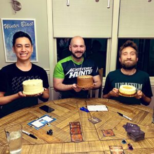 Alfredo Diaz Instagram - .@JackieMButler, @kat.t.dooley, and @megturney surprised us with our favorite cakes to celebrate our birthdays being close together. 😭❤️