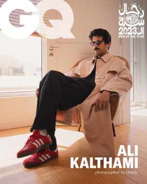 Ali Kalthami Instagram - The visionary Saudi filmmaker Ali Kalthami (@kalthami), is our third MOTY 2023 recipient. Captured through the lens of former GQ Middle East cover star @chndy_, Kalthami has been bringing Riyadh to the global stage, by nurturing talent from the region, exploring themes that resonates worldwide and crafting compelling stories, whether through @telfaz11 or his first feature film, @mandoobfilm which premiered at Toronto International Film Festival. 

If Saudi’s creative community strikes you as network-driven, DIY, digital, and one of few scenes globally where comedy is so entwined with other forms of artistic and content production, then you shouldn’t be too surprised. “The history of the Saudi people is that of a tribal society,” says Kalthami. “This sense of companionship, of belonging to a group, of gathering, and of giving people chances comes from that mentality. It’s been modernised, but you still see it in business.”

Head to our website to read the full cover story with words by @vcamblin.

Photography: @chndy_ 

Editor-in-Chief: @ahmadaswaid
Multimedia Director: @edmund.jay
Senior Fashion Editor: @keanoushdarosa
Editor-at-Large: @samiralarouci
Digital Editor: @meeranmekkaoui
Styling: @wadaanilulua9
Project Manager: @waladkool
Photography assistant: @daddyaaz
Fashion Assistant: @teekomansour