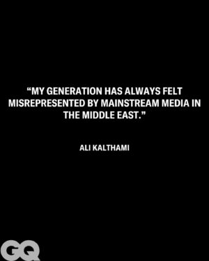Ali Kalthami Instagram - The visionary Saudi filmmaker Ali Kalthami (@kalthami), is our third MOTY 2023 recipient. Captured through the lens of former GQ Middle East cover star @chndy_, Kalthami has been bringing Riyadh to the global stage, by nurturing talent from the region, exploring themes that resonates worldwide and crafting compelling stories, whether through @telfaz11 or his first feature film, @mandoobfilm which premiered at Toronto International Film Festival. 

If Saudi’s creative community strikes you as network-driven, DIY, digital, and one of few scenes globally where comedy is so entwined with other forms of artistic and content production, then you shouldn’t be too surprised. “The history of the Saudi people is that of a tribal society,” says Kalthami. “This sense of companionship, of belonging to a group, of gathering, and of giving people chances comes from that mentality. It’s been modernised, but you still see it in business.”

Head to our website to read the full cover story with words by @vcamblin.

Photography: @chndy_ 

Editor-in-Chief: @ahmadaswaid
Multimedia Director: @edmund.jay
Senior Fashion Editor: @keanoushdarosa
Editor-at-Large: @samiralarouci
Digital Editor: @meeranmekkaoui
Styling: @wadaanilulua9
Project Manager: @waladkool
Photography assistant: @daddyaaz
Fashion Assistant: @teekomansour