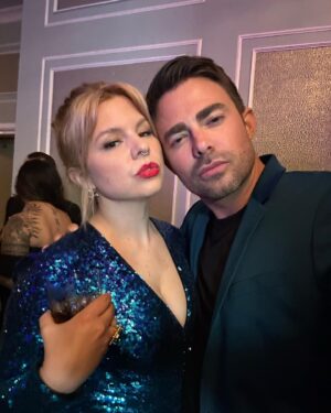 Ali Liebert Instagram - To be the proudly queer director of a @glaad nominated movie and to spend the weekend in nyc with some of my favorite humans and be dripping in sparkles and hear @idinamenzel sing Defying Gravity....it is a memory that I will cherish forever!! To learn more about the lifesaving work that @sarahkateellis and her @glaad teams are working on right now was also incredibly inspiring.  If you can donate to @glaad or join in on the work they are doing - please do! We cannot be erased and the time is now. 
Thank you SO MUCH @hallmarkchannel @mrsjp24 @devika.marie @maddogdunbar @jonathandbennett for having me as your captain.  Directing #TheHolidaySitter with EP/Star - my muse forever  @jonathandbennett and meeting the gorgeous and talented @georgekrissa was one of the most hilarious and meaningful  experiences I've ever had on set. 
We didn't win but we are still winners baby. This movie about two gay men who fall in love was seen by millions of ppl and changed more than just a few hearts and  minds. The importance of queer and trans voices in the media is so important - especially right now.  We cannot ban #TransJoy! Let's celebrate it! 🏳️‍⚧️ 

✨✨✨
Thank you also to the glam team for making this director feel 💅🏻
stylist: @sarahdarceystyle 
mua: @tarapagliara 
hair: @jacobgeraghty

also so much love to my incredible partner @donia.kash for being my rock in life and spending time with the incredibly handsome and fabulous @jaymesv and @briwaters this weekend was perfect.

Now, I soak my feet and figure out what queer movie to direct next :)

@dgcbctalent @dgctalent @watchdgcbc @ubcp_actra @glaad @hallmarkchannel #GLAADAwards