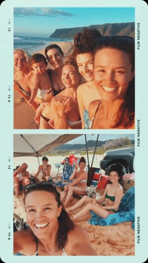 Alice Greczyn Instagram - Camping with the girls, plus one very good boy! 🐈 Mahalo to my sister @miss_greczyn for hosting yet another epic trip in Hawaii, and mahalo to all of her mermaid girlfriends who made it even more magical, plus my dear @go_nino! One for the books! ⛺️🏝️🌺 🧜🏼‍♀️🛻

@miss_greczyn 
@yessahjenessah 
@carllyannee
@graceuilani 
@go_nino 
…and Mochi!! 🐈
…and Leina, the littlest mermaid! 🧜🏼‍♀️ 

#camplife #beachcamping #hawaii #girlstrip #outdoorgirls #girlswhogettheirhandsdirty #itsalifestyle #mahalo
