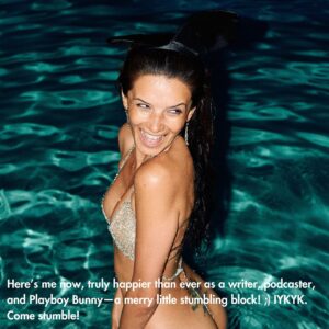 Alice Greczyn Instagram - From #purityculture to #PlayboyBunny! 🐰 Swipe to see the before! I’m Alice and it felt time for a reintroduction…

Many of you know me as a TV/film actress. I grew up as a homeschooled, purity ring-wearing, #evangelicalChristian. People always ask me what it’s like being an atheist in Hollywood—and why I became a Playboy Bunny. So, I put together this intro.

If you swipe, you’ll see me as a modestly dressed Christian missionary. My life’s purpose was to glorify God, especially through the teachings of #purityculture. This included covering myself so that I wouldn’t be a #stumblingblock—a pitfall of sin causing men to lust.

Everything changed when I was betrothed at 17 to a man I didn’t love. My faith not only cracked. It shattered.

This shattering ultimately led to my liberation. If you’re curious, I wrote a book about my journey called “Wayward: A Memoir of Spiritual Warfare & Sexual Purity.” TLDR: With years of therapy, an accidental career in Hollywood, and the love and grace of secular friends, I eventually healed from what I now know to be #religioustrauma.

In 2019, I founded @DaretoDoubt, a resource site for people detaching from belief systems they come to find harmful. Publishing my book further established my voice in #deconstruction and #atheist spaces. These days, I prefer describing myself as a #freethinker, for dogma is not limited to religion. My life’s purpose now is helping others free themselves from the shackles of fear and shame within any ideology.

Today, I’m a lot of things: a writer, a public speaker, a podcaster, and yes—a Playboy Bunny! Part of my healing from purity culture has been indulging my love of pinup and dress-up—or rather, dress-down… 🫦 I learned rebellion is sacred medicine.

“Playboy’s greatest critics through its history have been members of the Moral Right and what Hugh Hefner would have described as ‘radical feminists,’” says journalist Jamilah Lemiuex.

These are also my greatest critics. Link in bio for all the things that’ll show you why, from my writing to photography!💄🖋️ 

I’m so happy you’re here! 

💋, Alice
