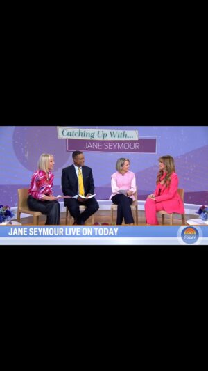 Alicia Coppola Instagram - Thank you @janeseymour for so generously talking about our short film #And You Are…? @andyouarefilm 
On @thetodayshow.
Your #Kaminsly wig is worth every penny!