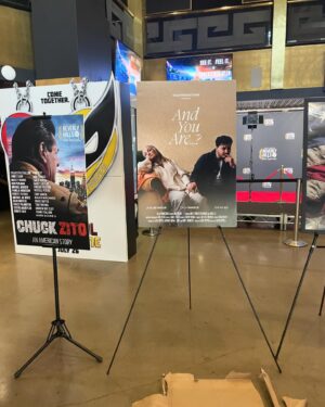 Alicia Coppola Instagram - And You Are…? Poster in good company with @officialchuckzito for tonight’s premiere at @thebhfilmfest
