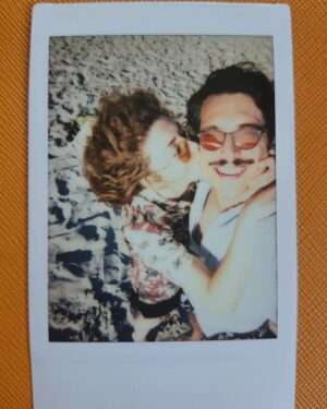 Alicia Kapudağ Instagram - Long Live Murimou!! 🎂 👑 🍾  Happy Birthday to my one and only mustache man 👨🏻 ❤️ Cheers to another year around the Sun! 🥂 Seninle herşey daha güzel, iyi ki varsın sevgilim ❤️