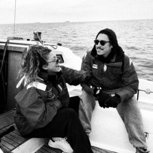 Alicia Kapudağ Instagram - 🌊⛵🌊⛵🌊⛵ #sailors 💙 @cenoasailing