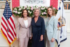 Alicia Menendez Instagram - I got to take my mom to meet @vp. But first I had to take her to see her favorite child. ♥️
