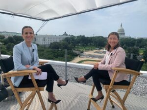 Alicia Menendez Instagram - Tonight at 7pmET - our exclusive interview with Julie Chávez Rodríguez - her first since being named campaign manager for the Biden/Harris re-elect. #msnbc