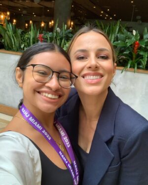 Alicia Menendez Instagram - NAHJ: While I go in the hope of being of service to the next generation of Latino journalists, I always receive more from them than I can possibly give. Thank you @itsamandadejesus @patsyselena @jocelynamoran for reminding me why this all matters at a time when I was close to forgetting 🫶🏼 So fun to see all of my favorites, however much I may miss my #1 fave 🤍 #nahj #nahj2023