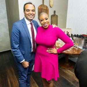 Alicia Menendez Instagram - Thank you @symonedsanders for reminding us to stop and celebrate the good parts 🩷 #theweekendmsnbc