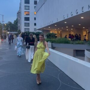 Alicia Menendez Instagram - Come for the Latino fashion (including @ethosconcept’s designs!), stay for @nathaliemolinanino’s super-connecting & @chefgraceramirez’s infectious enthusiasm for…well, everything (see last slide 💛👗) #latinignition2023