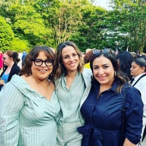 Alicia Menendez Instagram - I got to take my mom to meet @vp. But first I had to take her to see her favorite child. ♥️