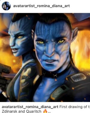 Alicia Vela-Bailey Instagram - Some of the awesome artwork I’ve seen by @avatar fans. 🤗 thank you all, your amazing!