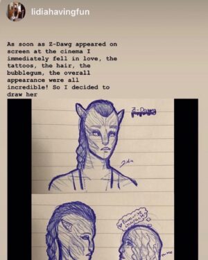 Alicia Vela-Bailey Instagram - Some of the awesome artwork I’ve seen by @avatar fans. 🤗 thank you all, your amazing!