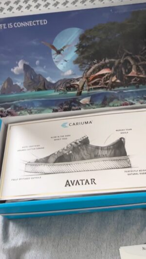 Alicia Vela-Bailey Instagram - Wow!!! Thank you @cariuma @cariumasurf I love these new Avatar shoes!!!! They plant 10 trees in the Brazilian rainforest for each pair of shoe you get. So amazing! 🙌🏼💙🌊🫶🏼🌱 @avatar